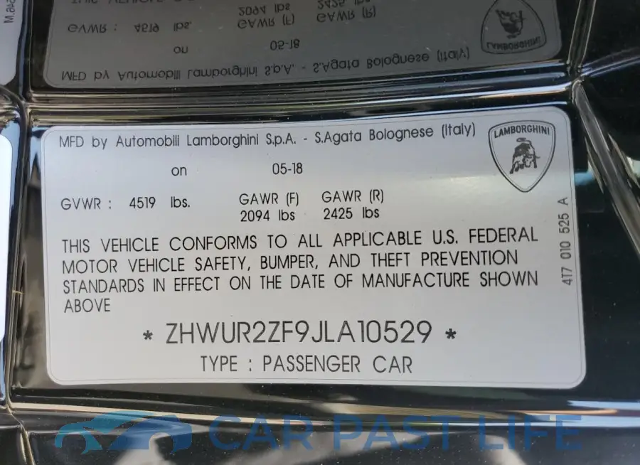 ZHWUR2ZF9JLA10529# 12