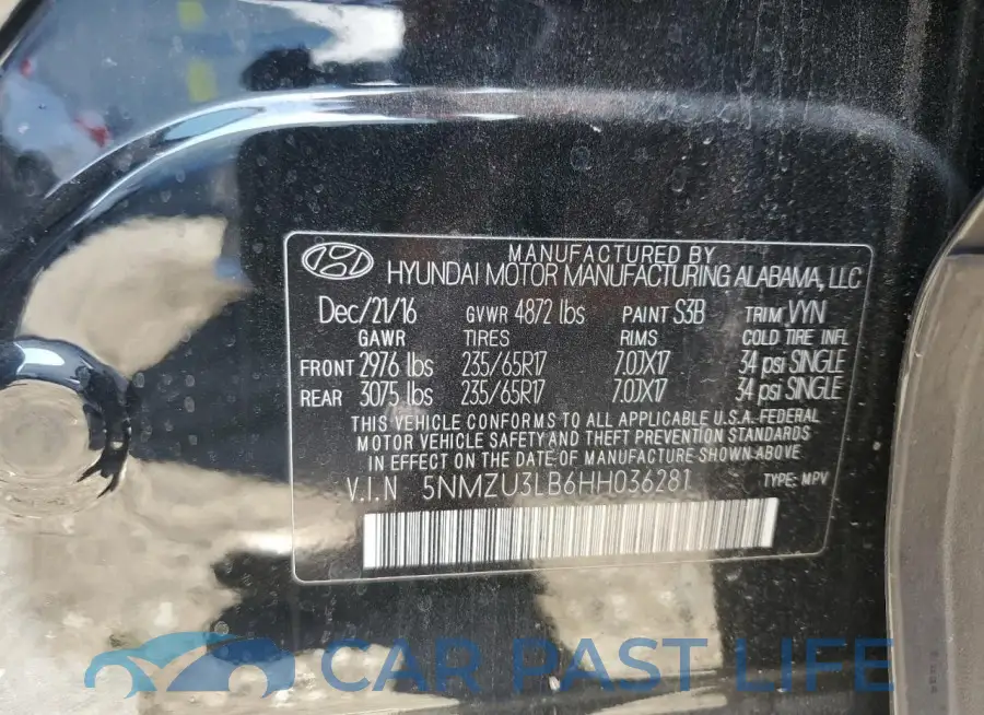 5NMZU3LB6HH036281# 12