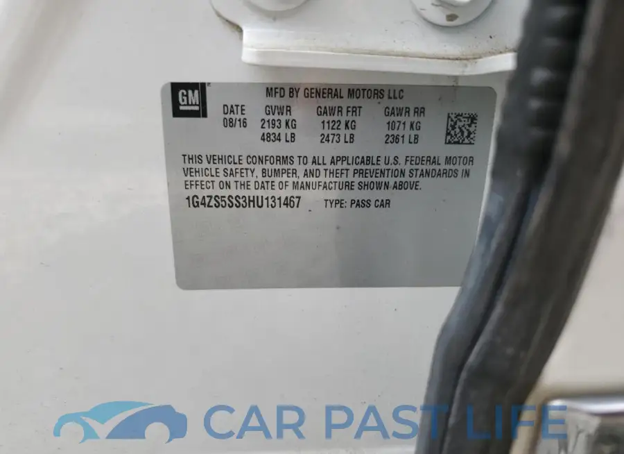 1G4ZS5SS3HU131467# 12