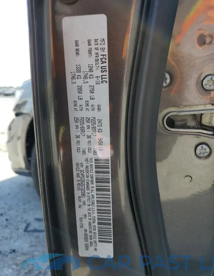 3C4PDCBG2GT223961# 13