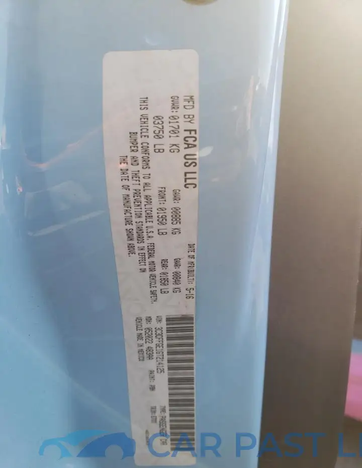 3C3CFFGE1GT214125# 12
