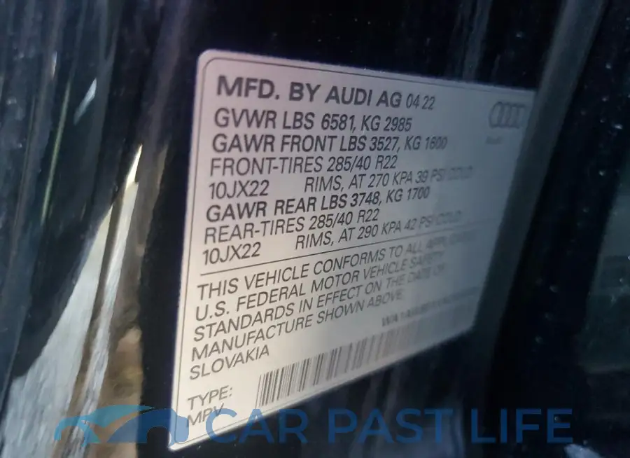 WA1AWBF1XND024203# 12