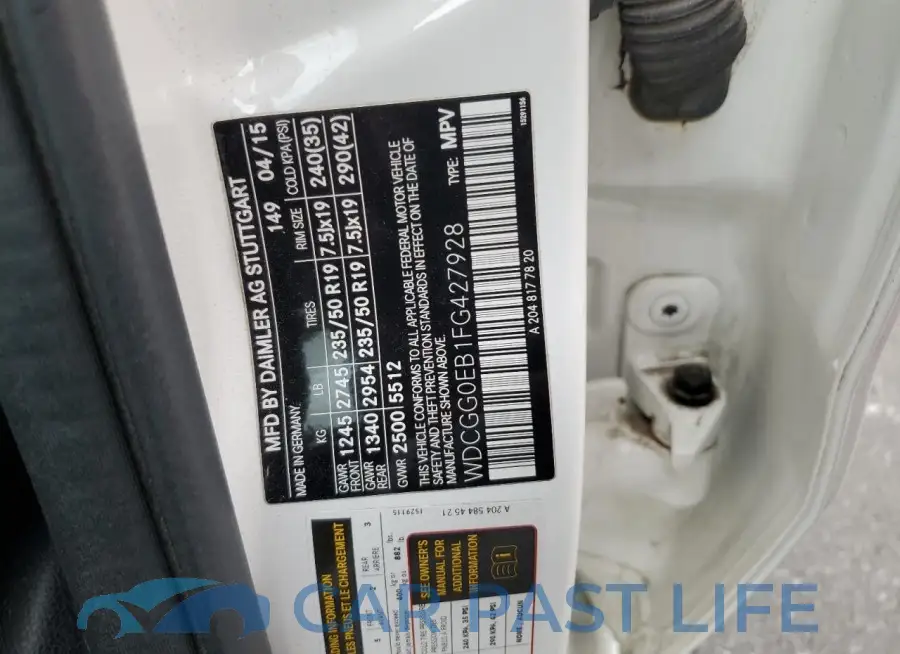 WDCGG0EB1FG427928# 14