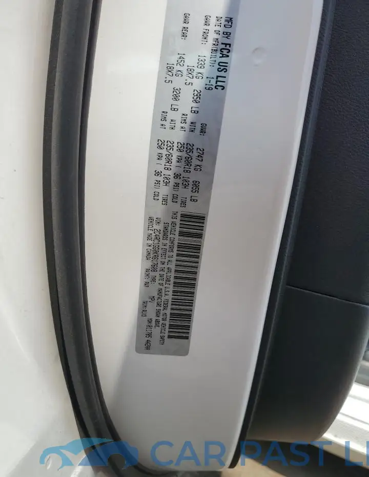 2C4RC1GG0KR617608# 13