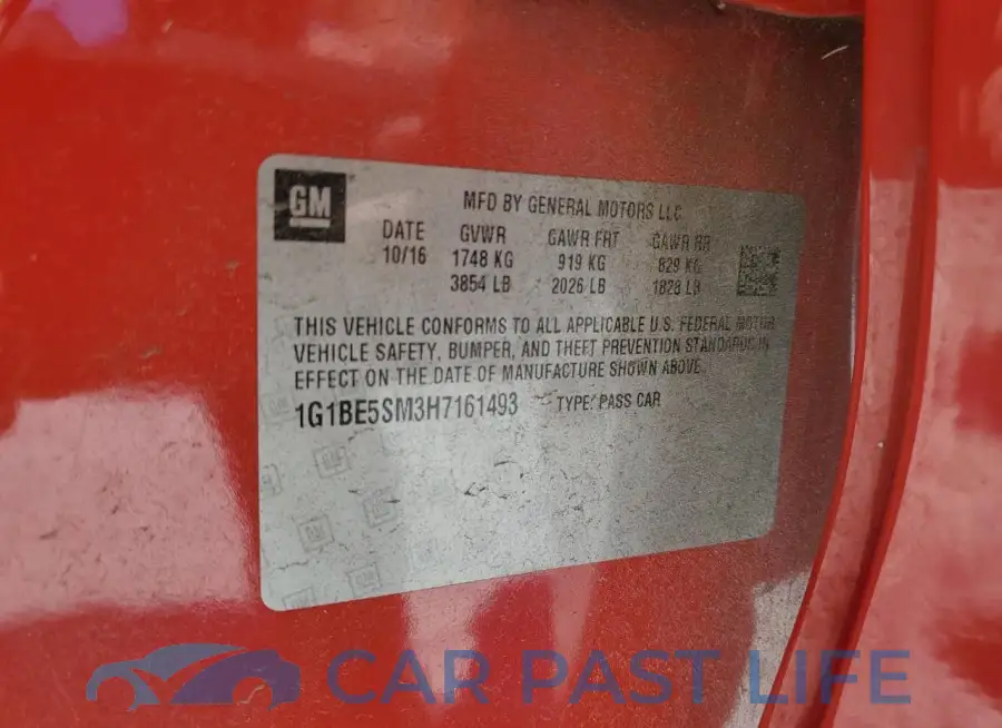 1G1BE5SM3H7161493# 12