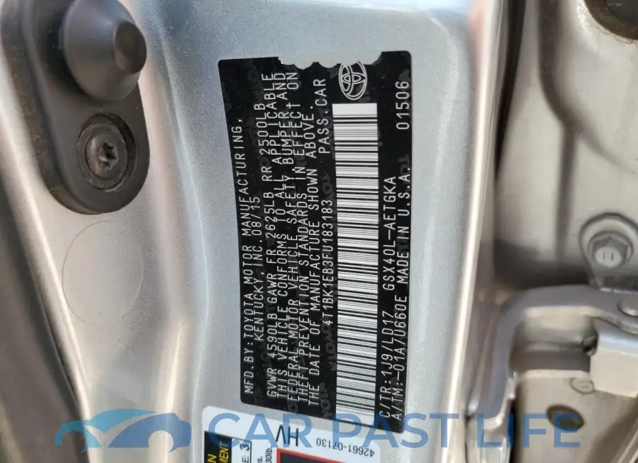 4T1BK1EB3FU183183# 12