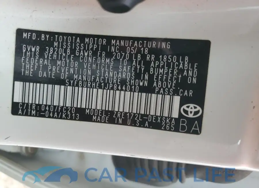 5YFBURHE1JP844010# 13