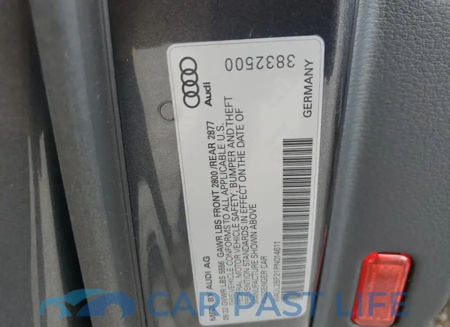 WAUL2BF21PN014611# 12
