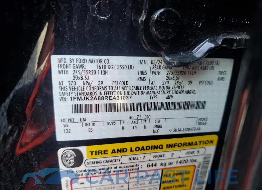 1FMJK2A88REA31037# 13
