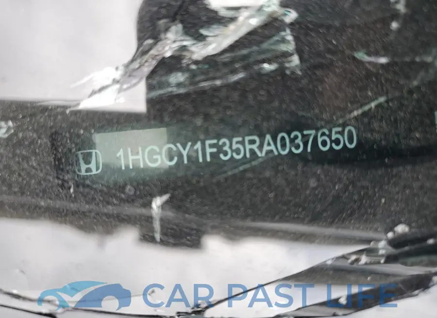 1HGCY1F35RA037650# 12