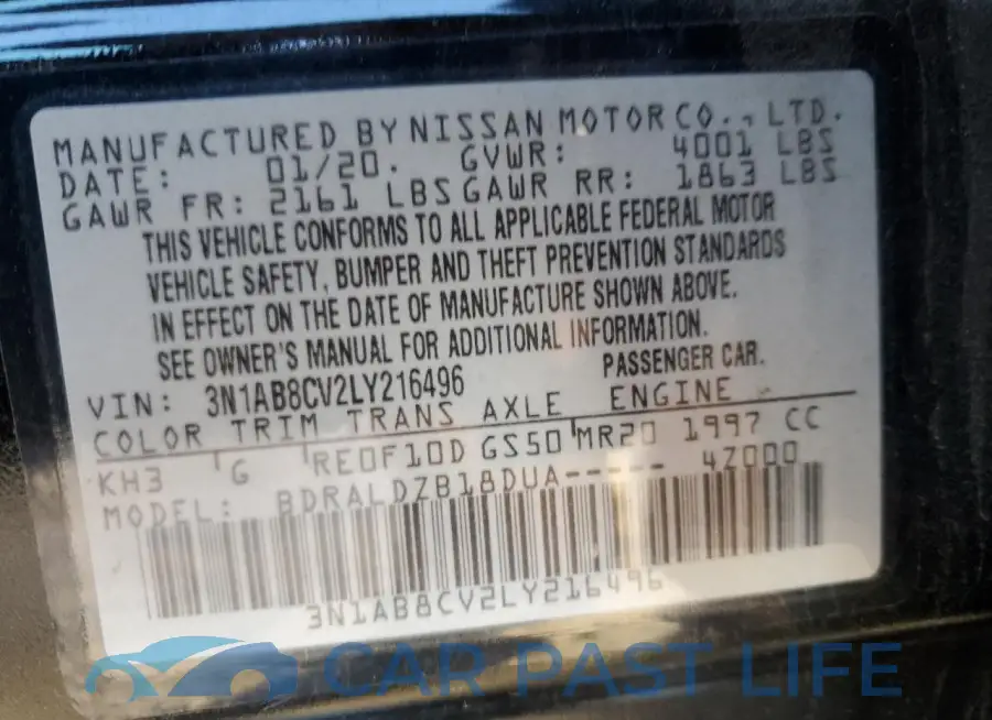 3N1AB8CV2LY216496# 12