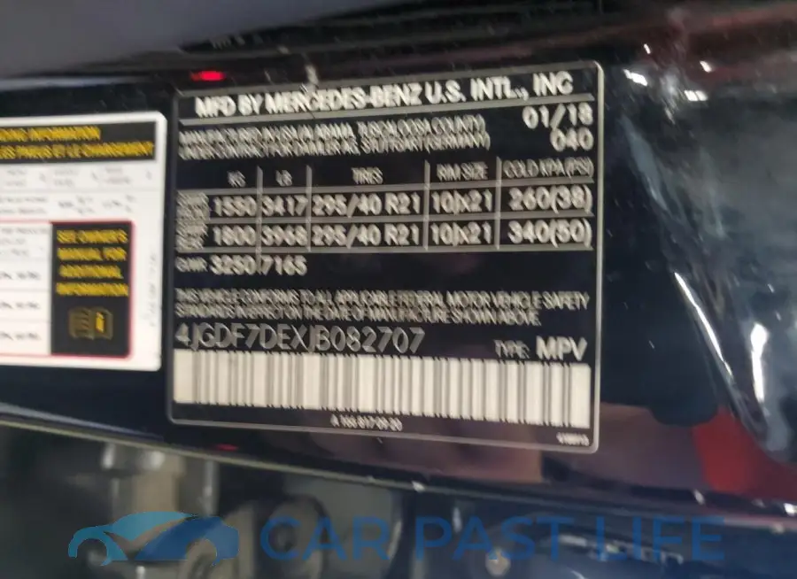 4JGDF7DEXJB082707# 13