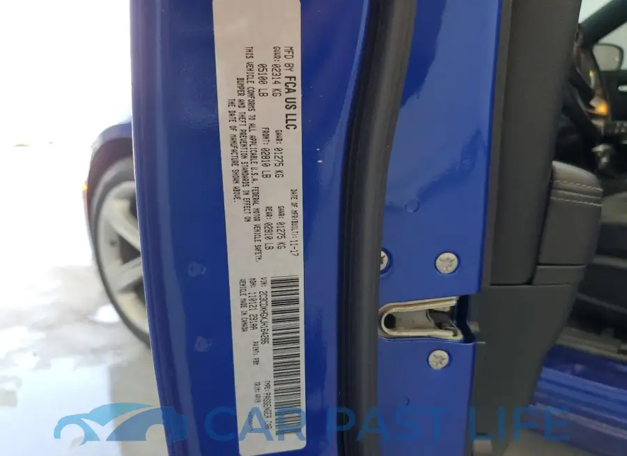 2C3CDXHGXJH164286# 12