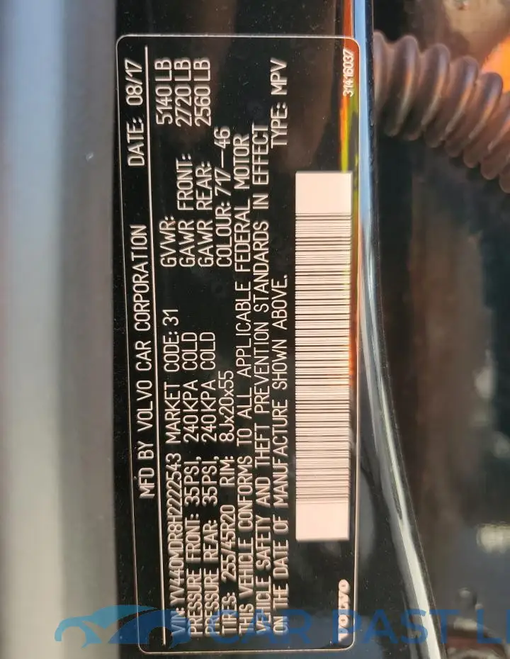 YV440MDR8H2222543# 13