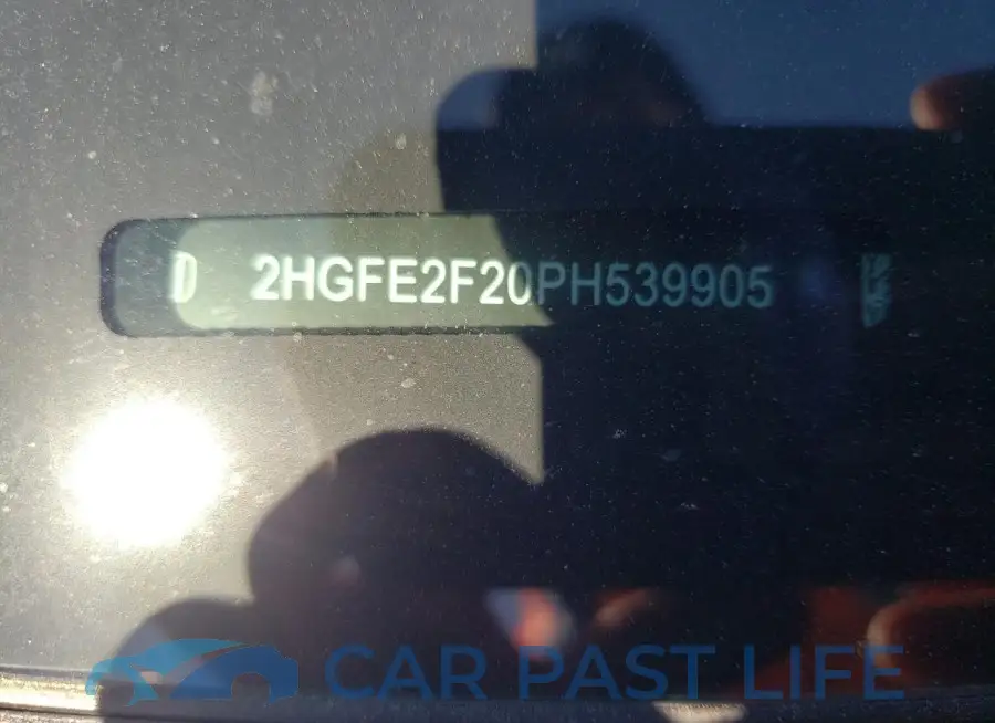 2HGFE2F20PH539905# 12