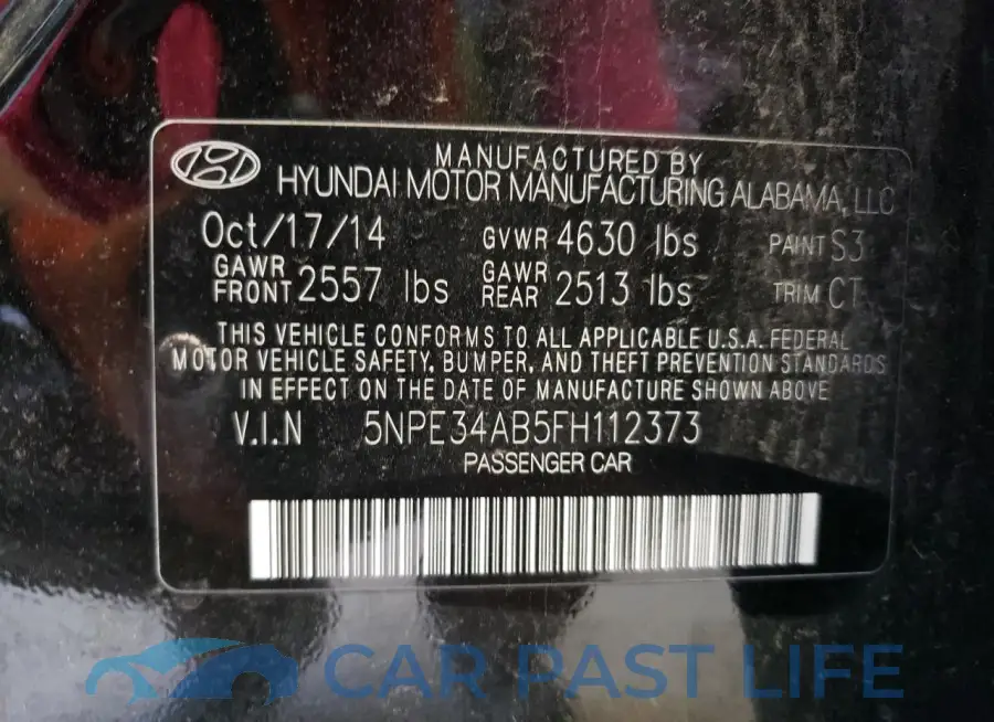 5NPE34AB5FH112373# 13