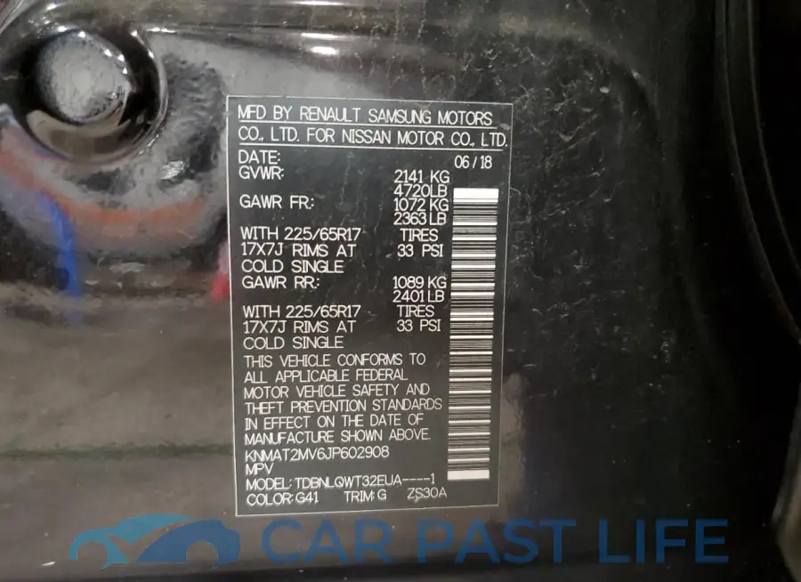 KNMAT2MV6JP602908# 13