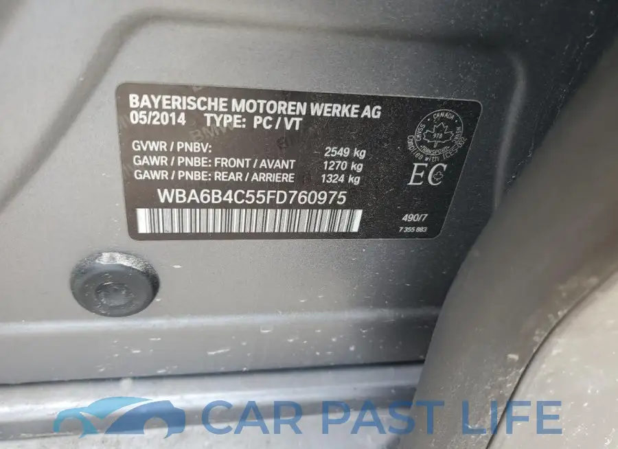 WBA6B4C55FD760975# 12