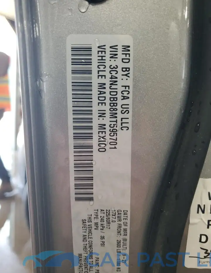 3C4NJDBB8MT595701# 13