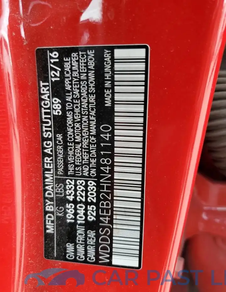 WDDSJ4EB2HN481140# 12