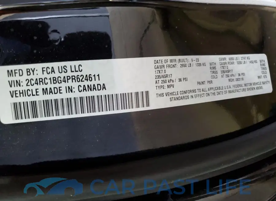 2C4RC1BG4PR624611# 13