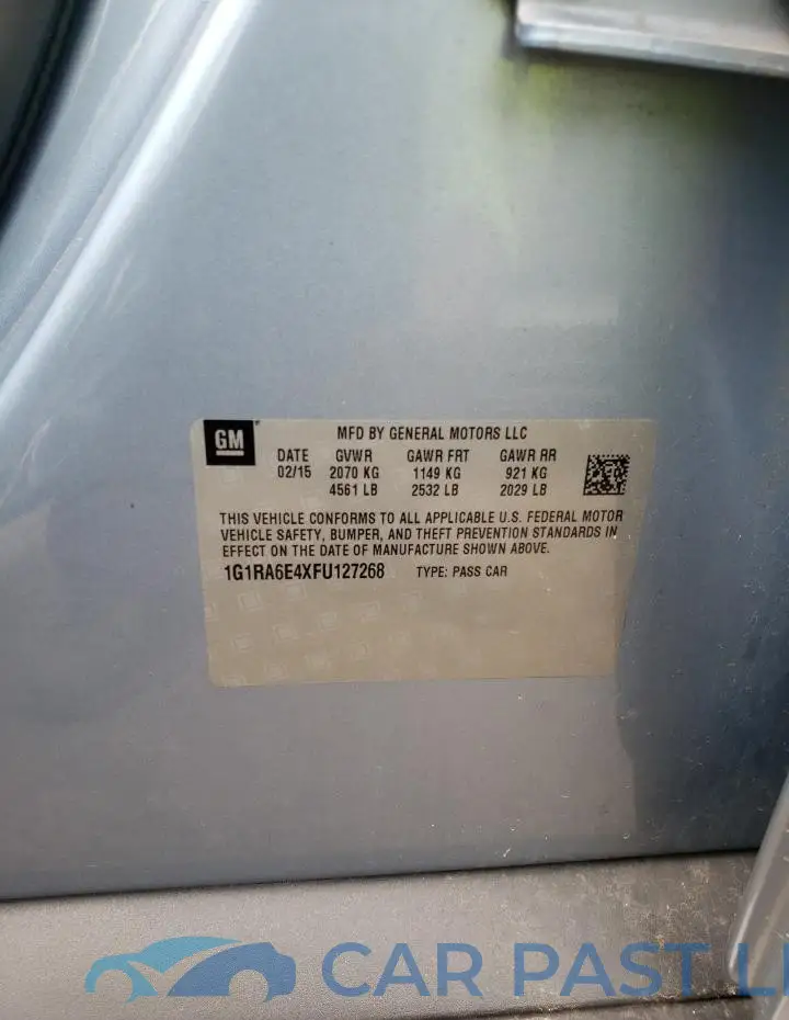 1G1RA6E4XFU127268# 12