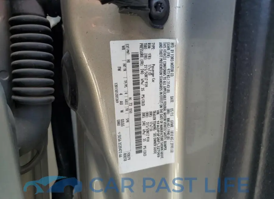 1FADP3F28FL327069# 12