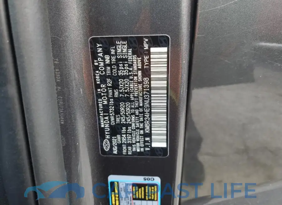 KM8R34HE9NU371398# 13