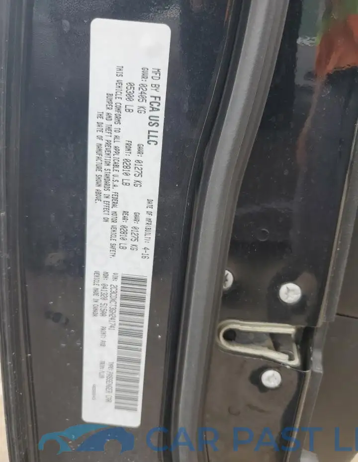 2C3CDXCT3GH241741# 12