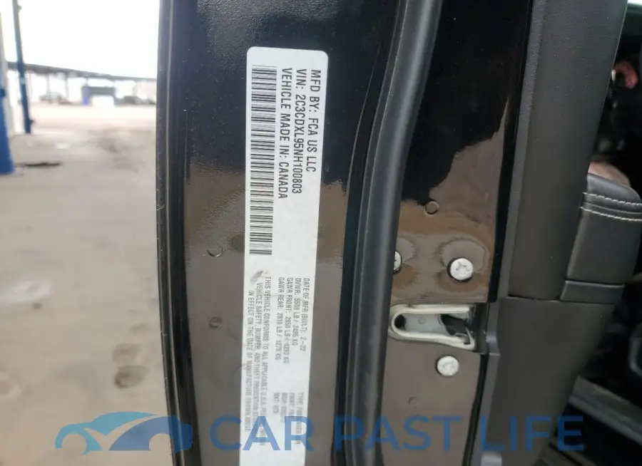 2C3CDXL95NH100803# 12