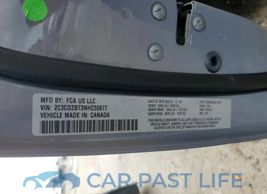 2C3CDZBT3NH230877# 13