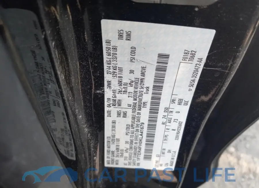 1FTER4FH0KLA41679# 12