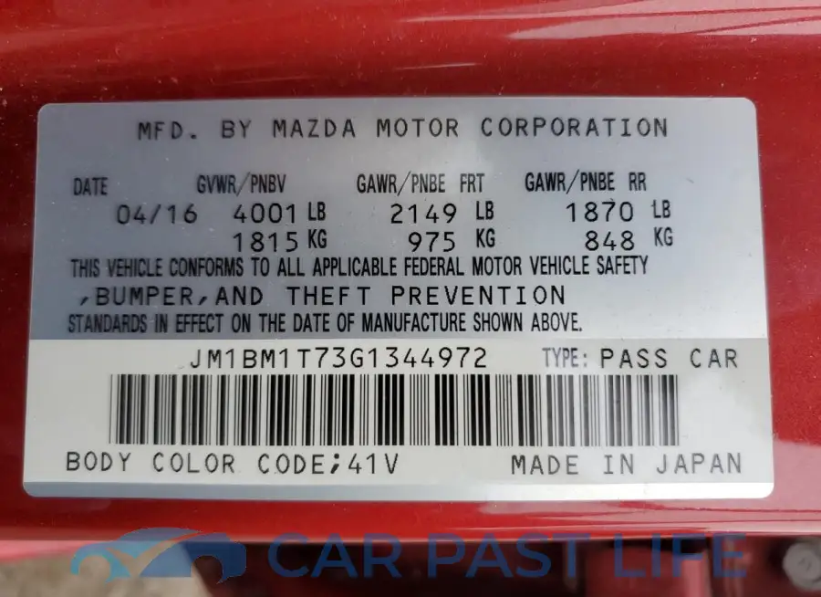 JM1BM1T73G1344972# 12