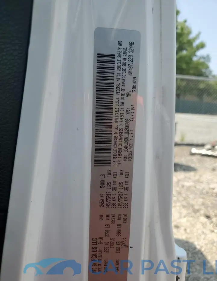 1C4HJXDN1JW268200# 13