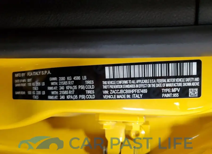 ZACCJBCB8HPF87489# 13