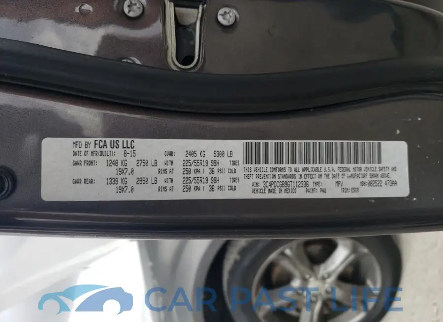 3C4PDCGB9GT112336# 13