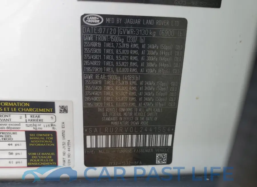 SALRU2RV0L2441554# 12