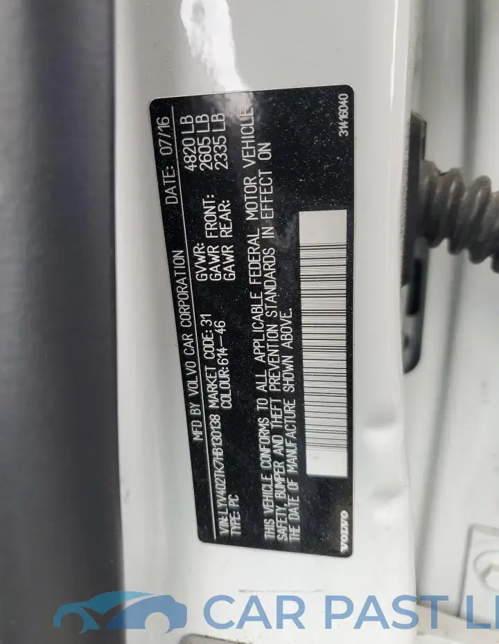 LYV402TK7HB130138# 12