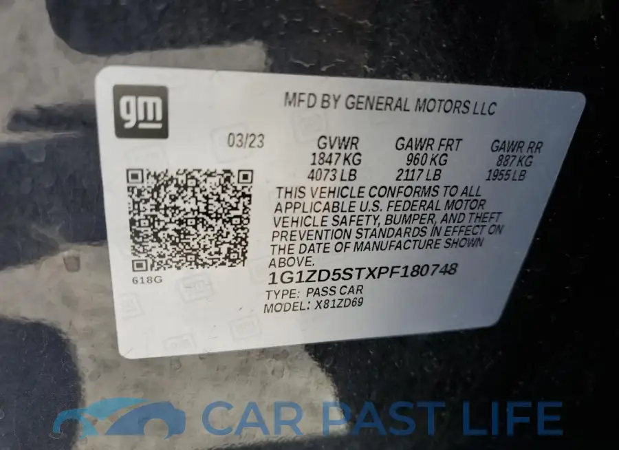 1G1ZD5STXPF180748# 12
