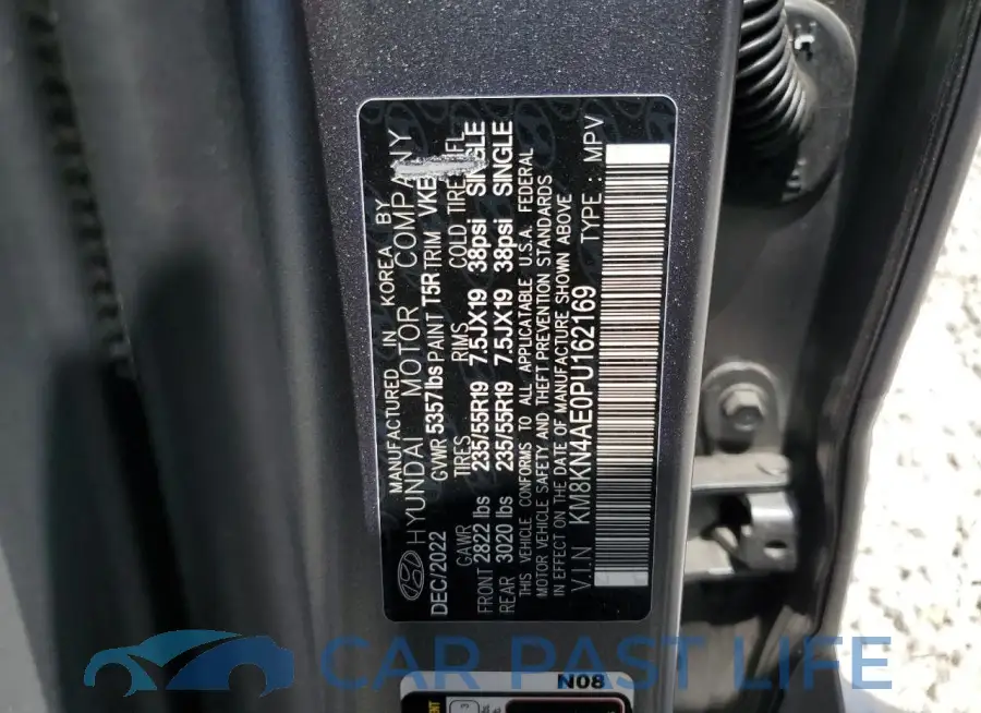 KM8KN4AE0PU162169# 13