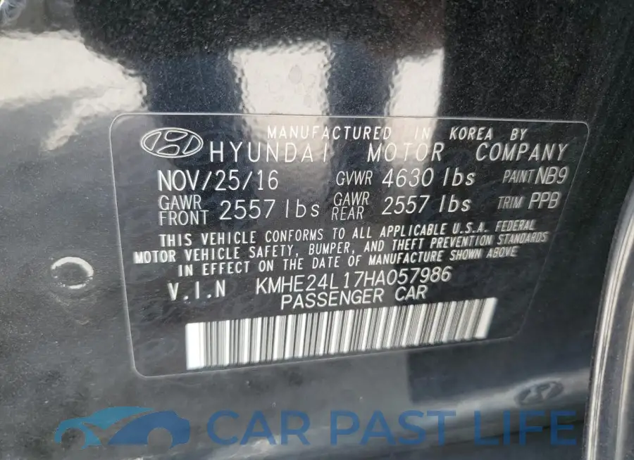 KMHE24L17HA057986# 12