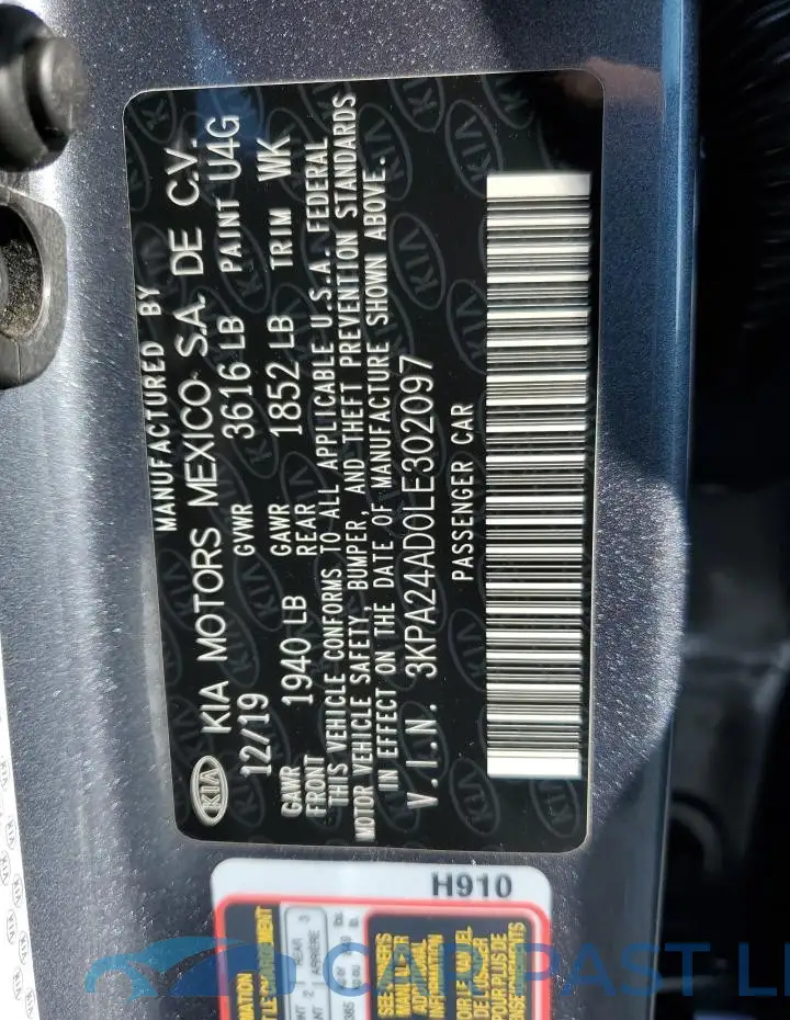 3KPA24AD0LE302097# 12