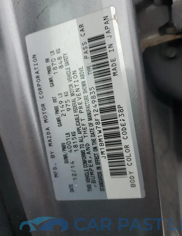 JM1BM1W78F1249835# 13
