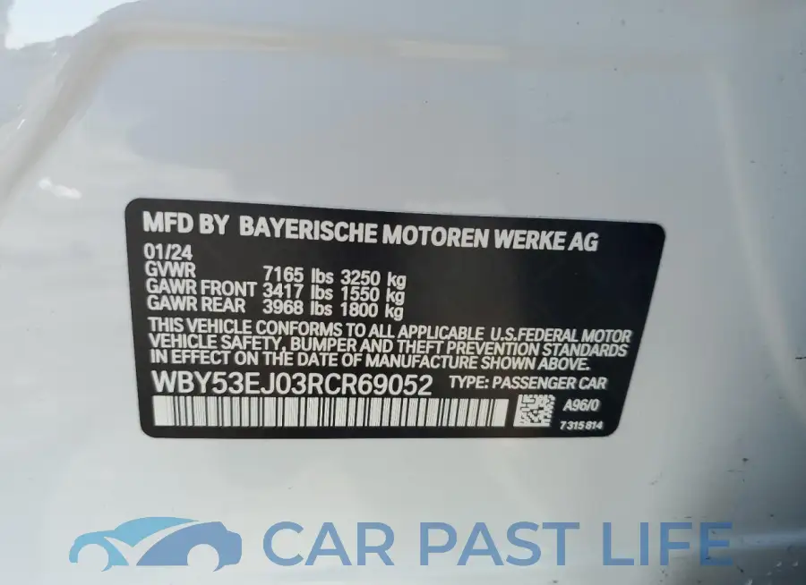 WBY53EJ03RCR69052# 12