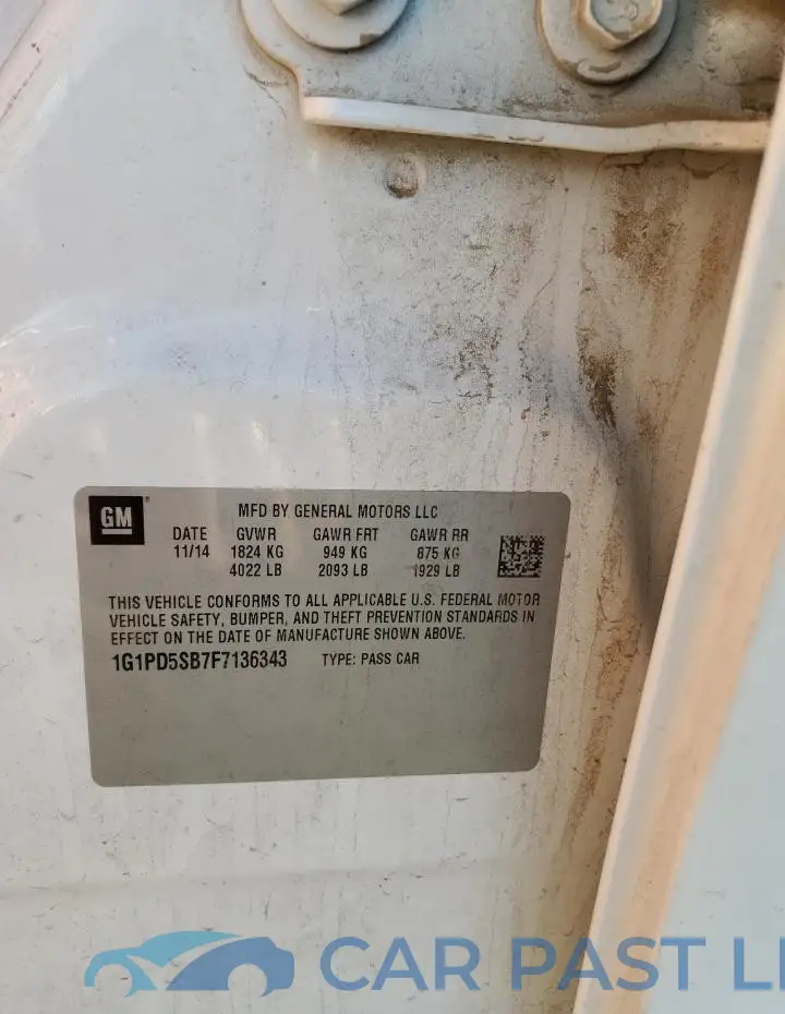 1G1PD5SB7F7136343# 12