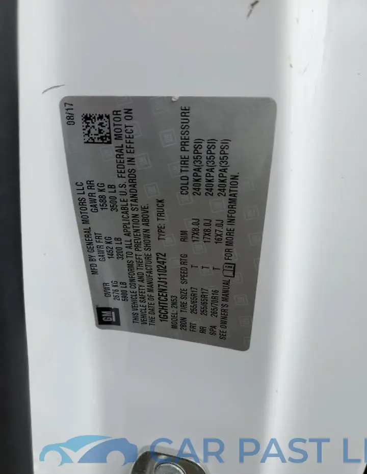 1GCHTCEN7J1102472# 13