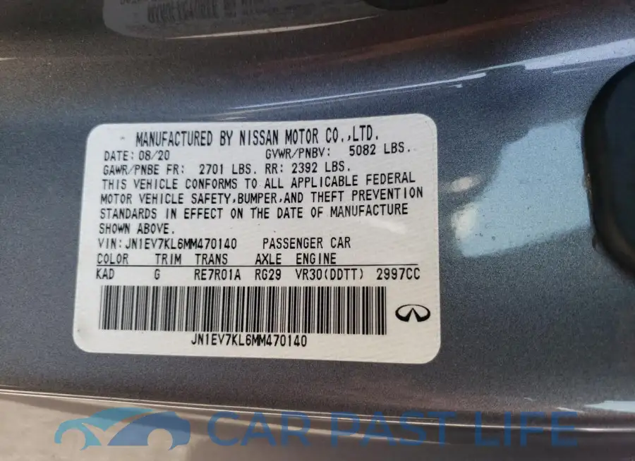 JN1EV7KL6MM470140# 12