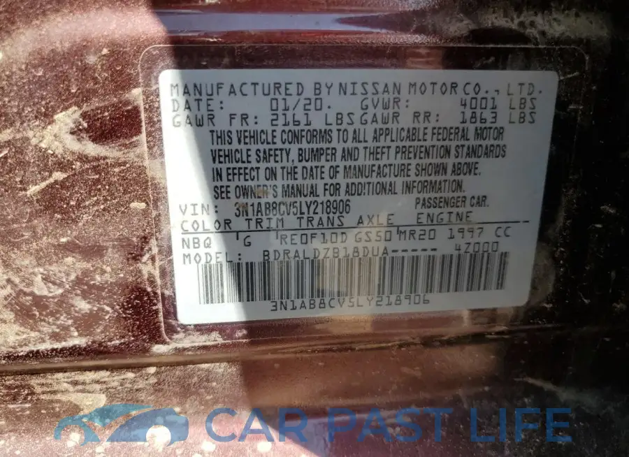 3N1AB8CV5LY218906# 13