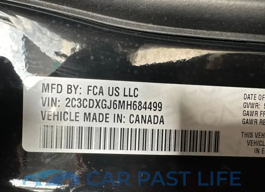 2C3CDXGJ6MH684499# 10