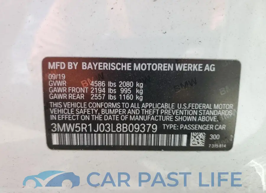 3MW5R1J03L8B09379# 12